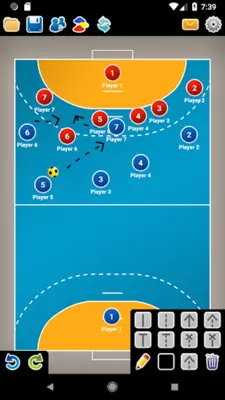 Coach Tactic Board Handball android App screenshot 11