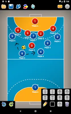 Coach Tactic Board Handball android App screenshot 7